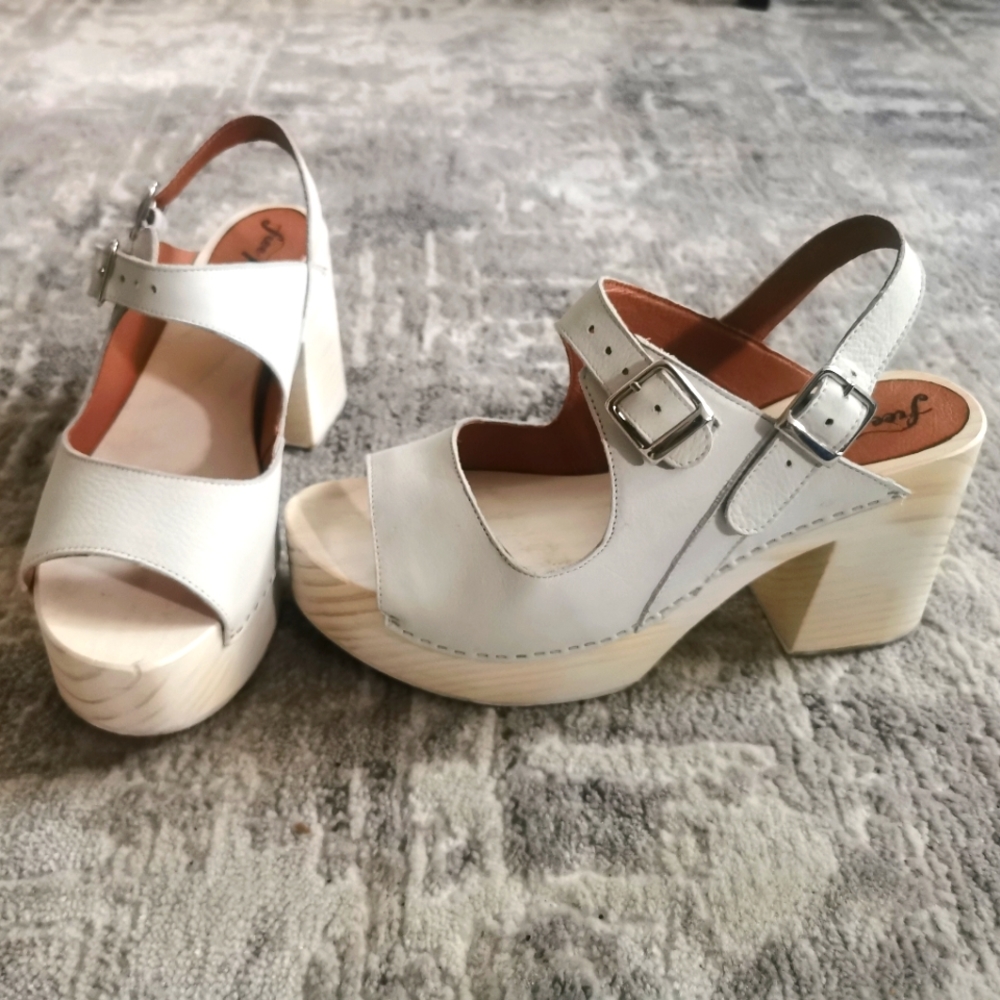 Free People Suede Clog slingback Sandal